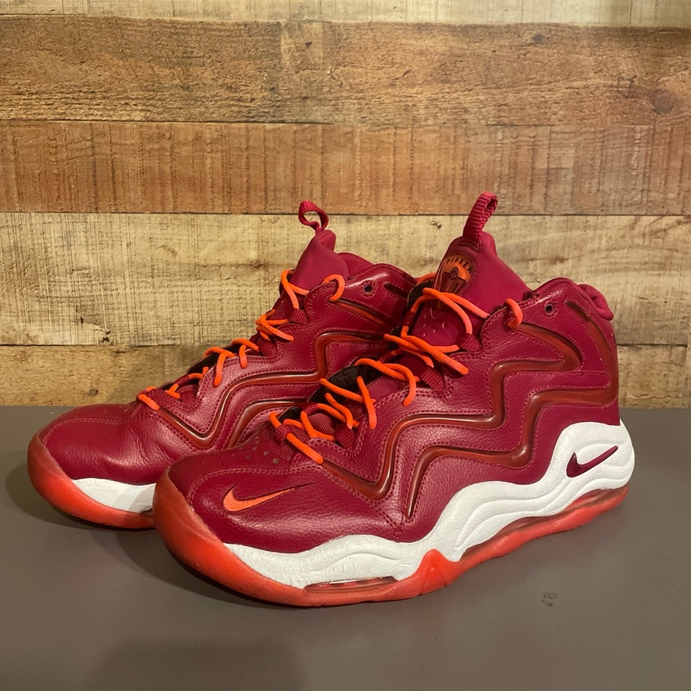 NIKE AIR PIPPEN 1 'NOBLE RED 325001-600 MEN’S SZ 11.5 - no box - Picture 4 of 16